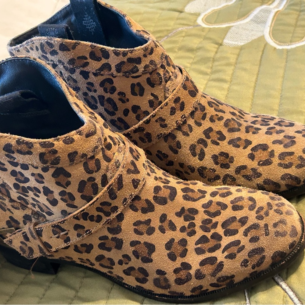 UGG Leopard Print Ankle Booties - image 3